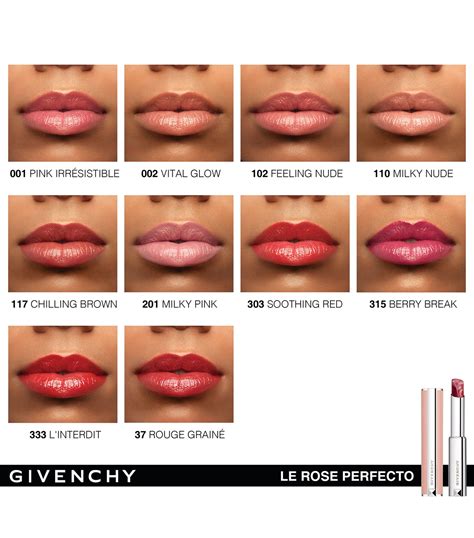 givenchy rose perfecto lip balm swatches|givenchy lip balm price.